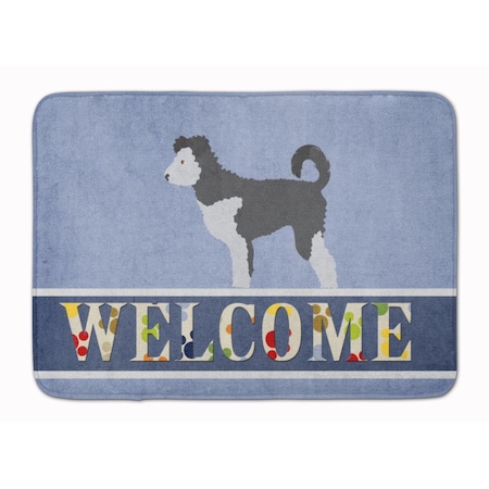 Carolines Treasures Pumi Welcome Machine Washable Memory Foam Mat BB8297RUG